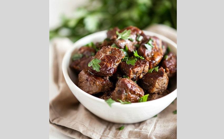 Garlic Butter Steak Bites