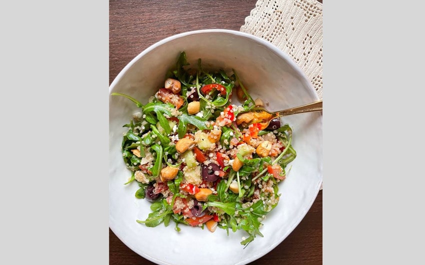 Quinoa Salad with Citrus Dressing